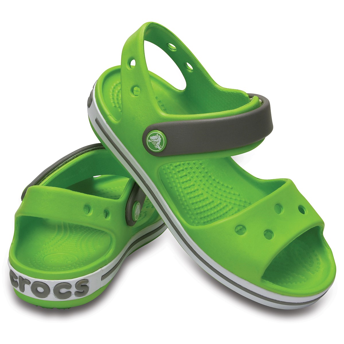 Crocs Sandalet 12856 Volt Green/Smoke