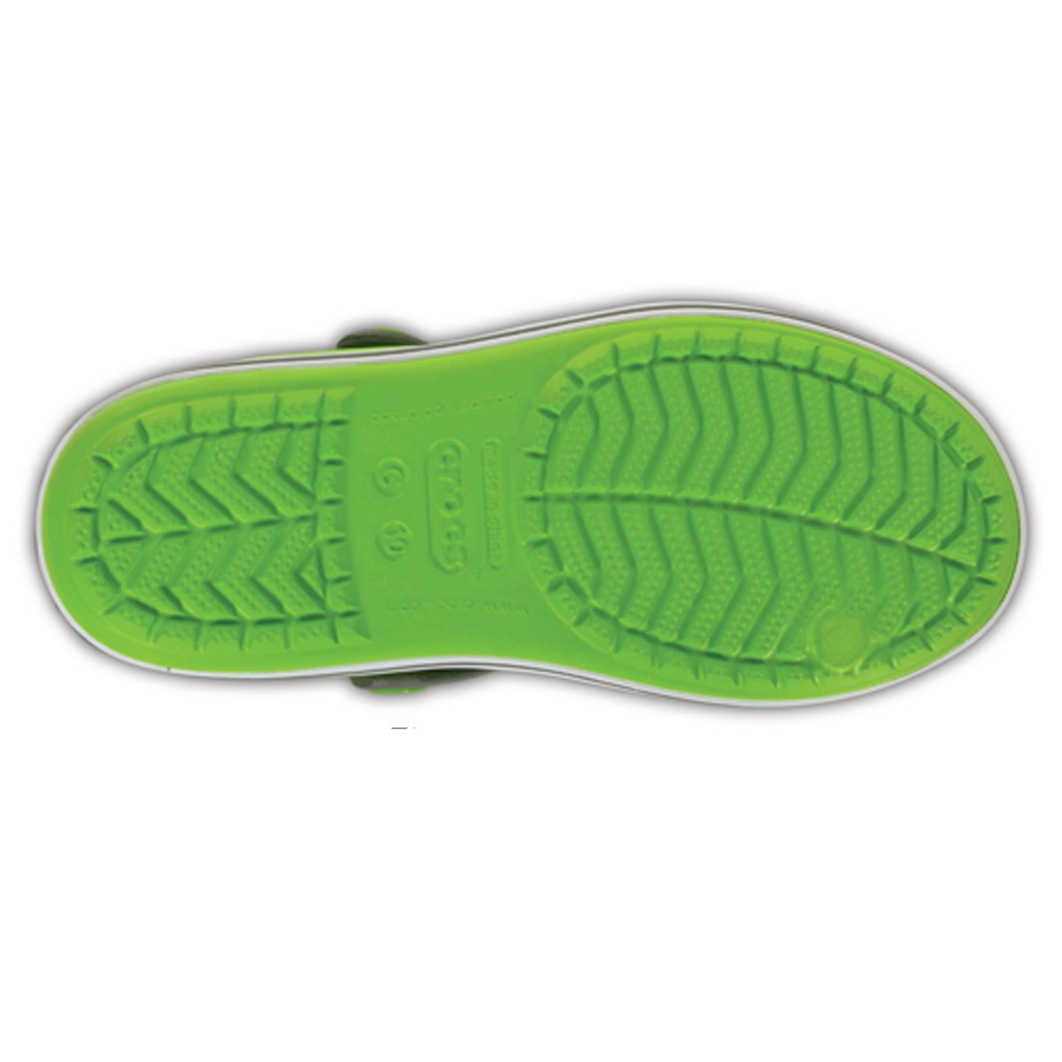 Crocs Sandalet 12856 Volt Green/Smoke