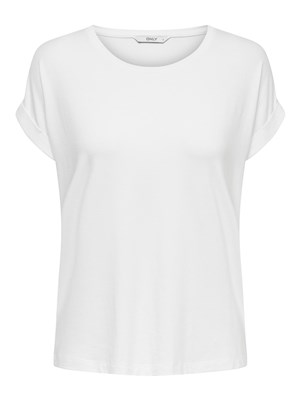 Only Kadın T-Shirt 15106662 White