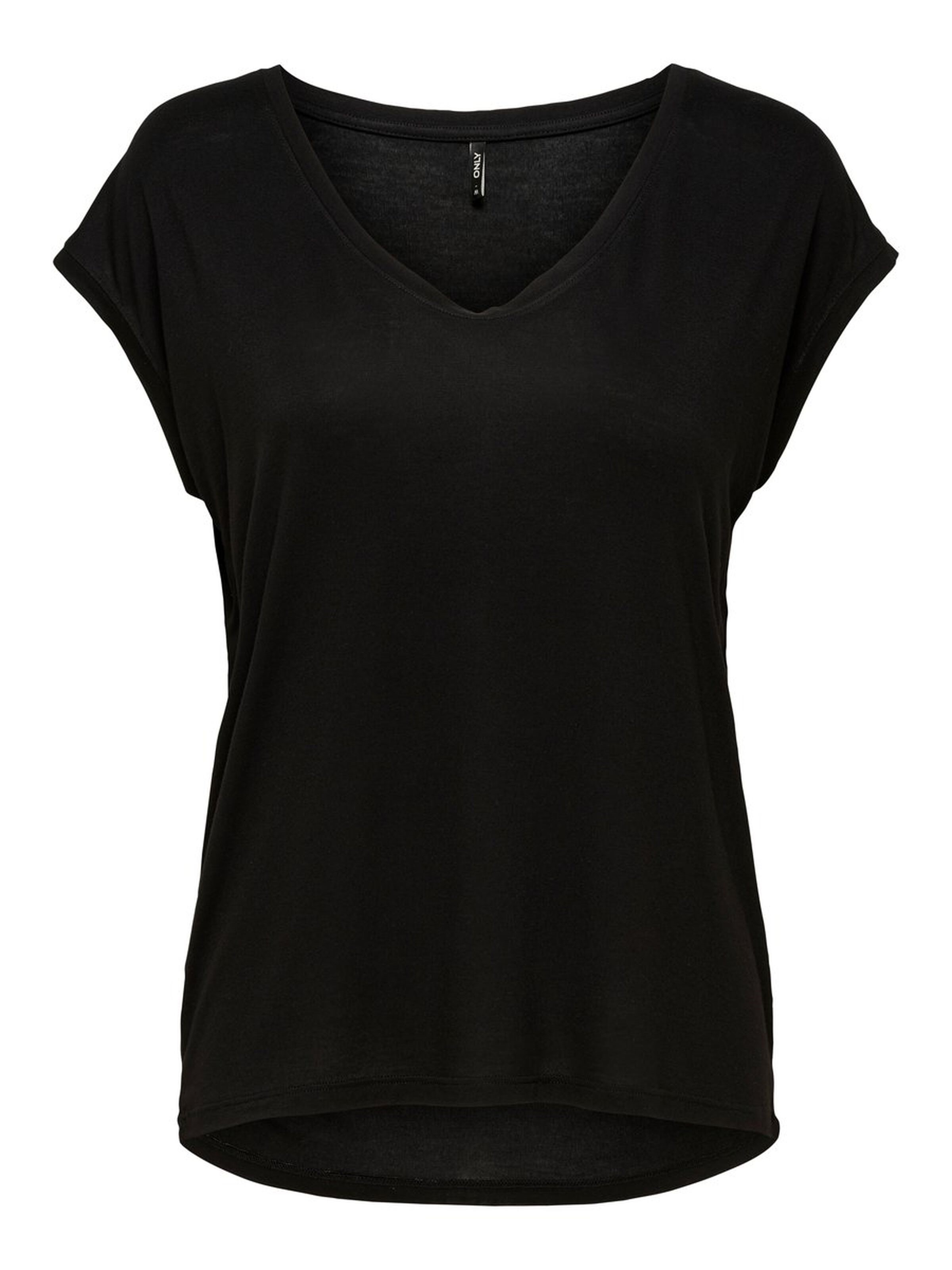 Only Kadın T-Shirt 15179257 Black