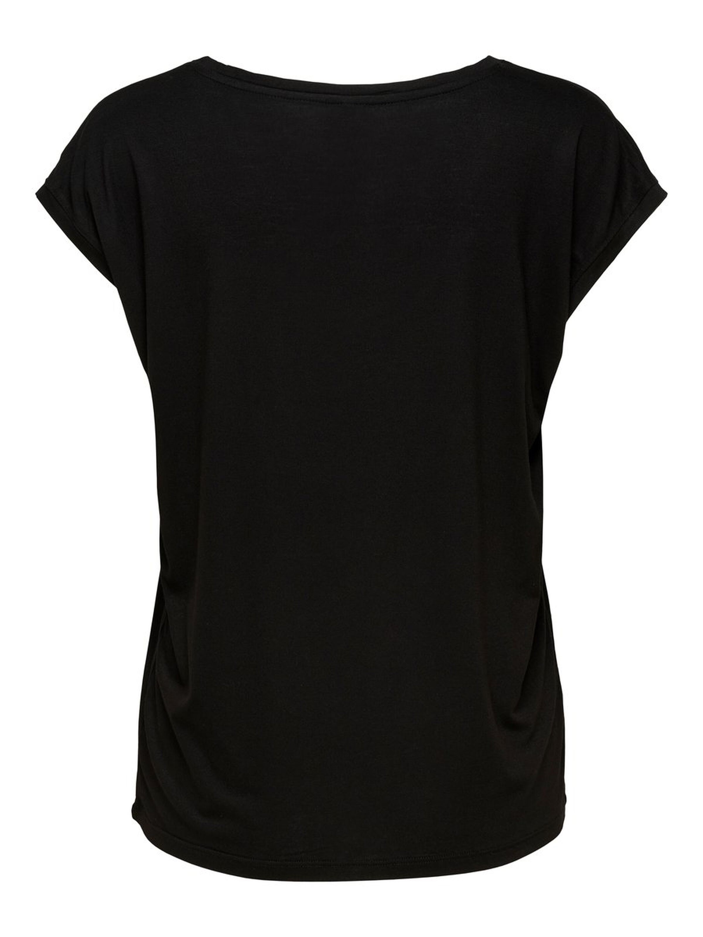 Only Kadın T-Shirt 15179257 Black