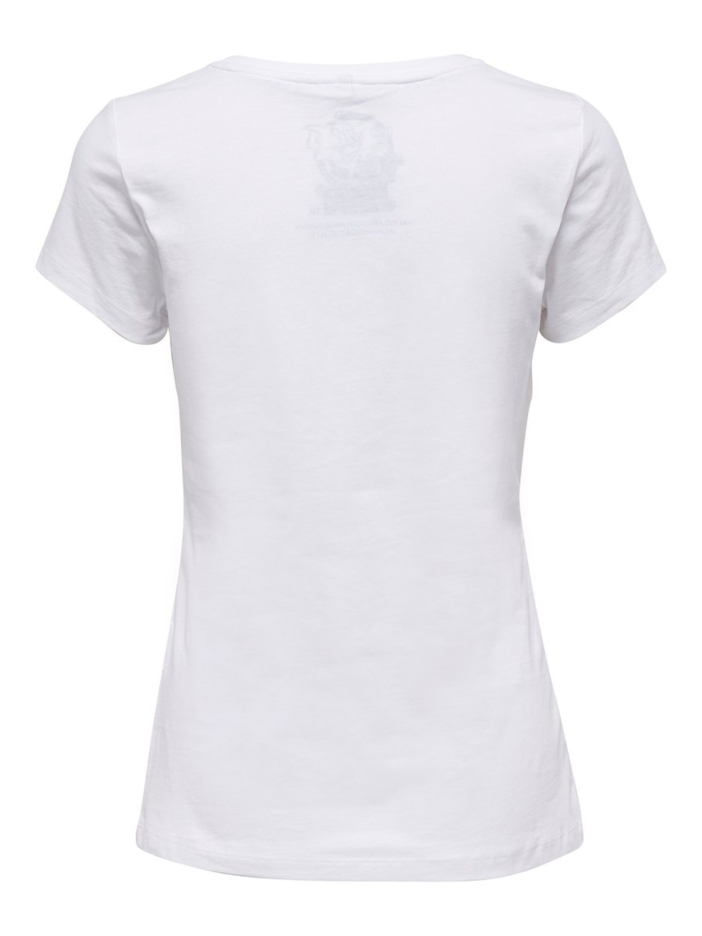 Only Kadın T-Shirt 15200150 Bright White