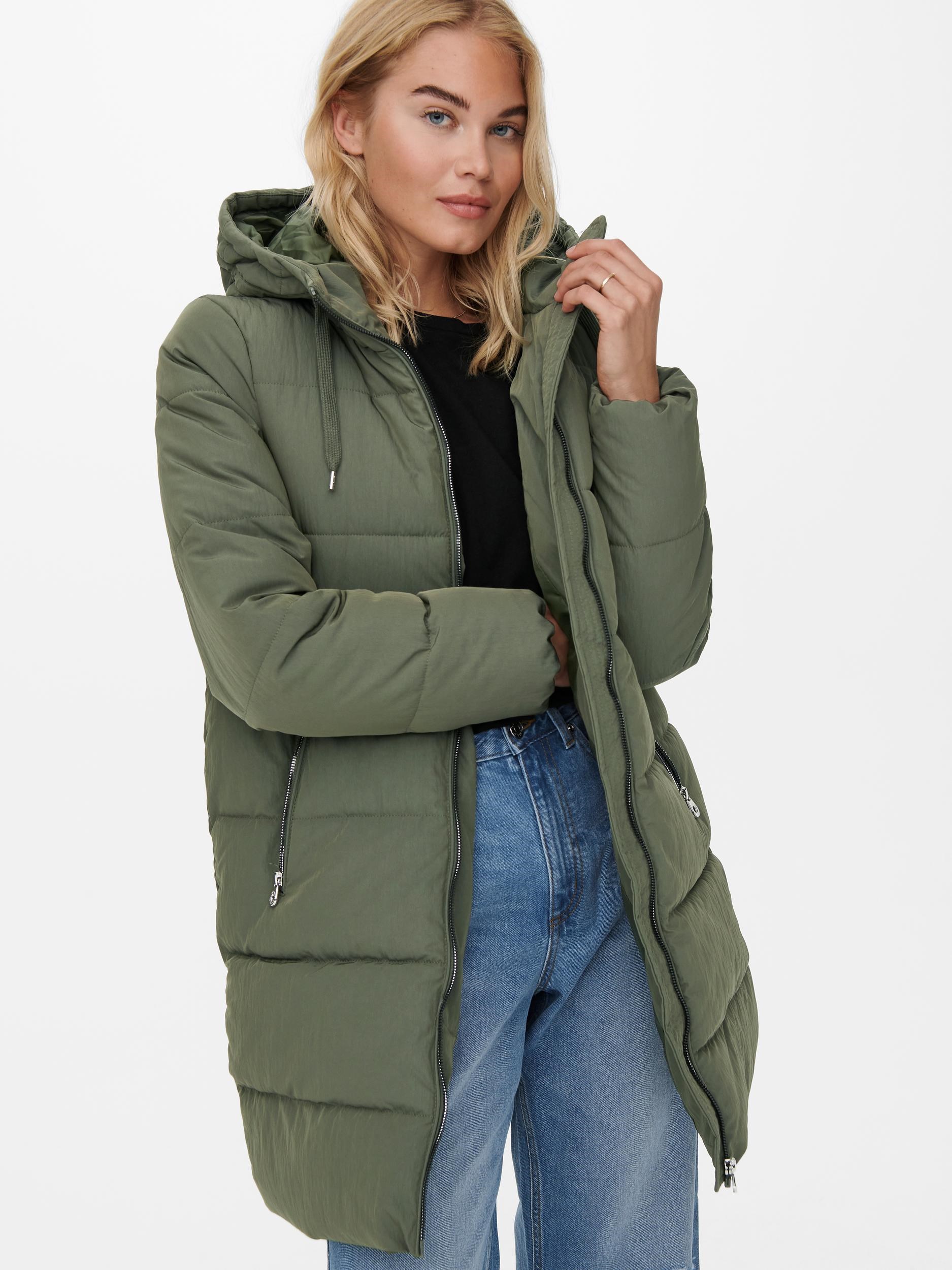 Only Kadın Parka 15205369 Grape Leaf