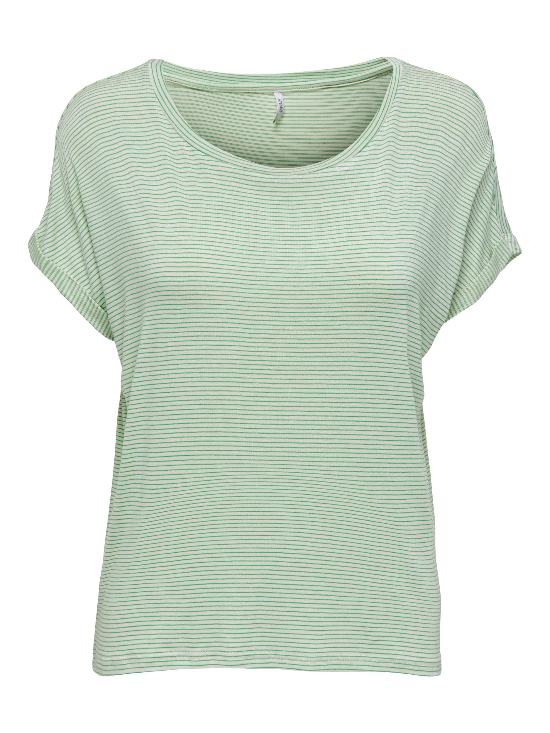 Only Kadın T-Shirt 15285150 Kelly Green