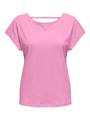 Only Kadın T-Shirt 15286933 Begonia Pink