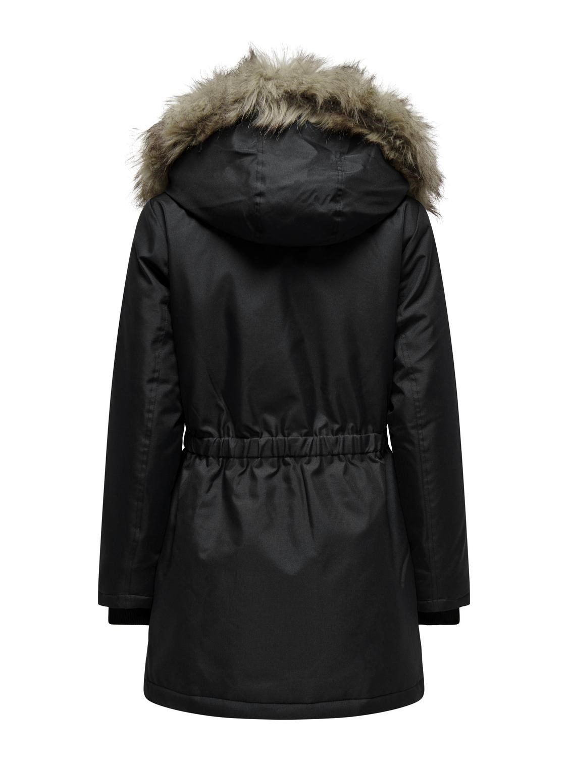 Only Kadın Parka 15304625 Black