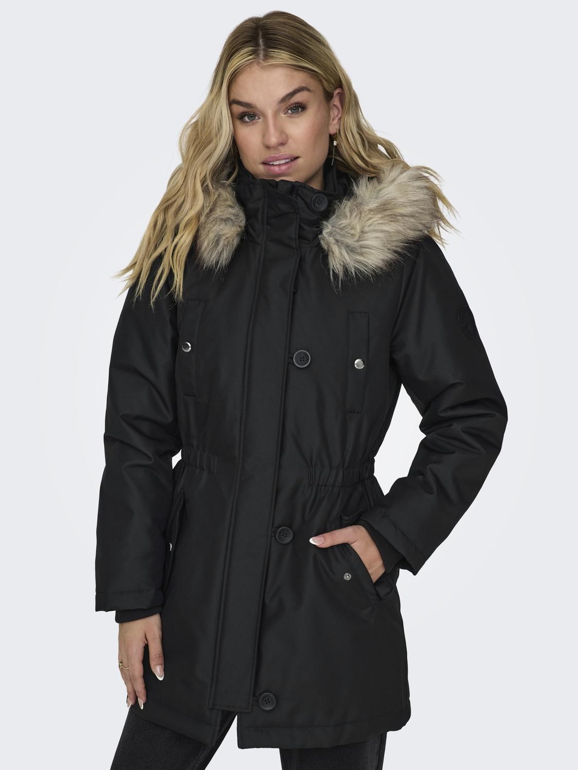 Only Kadın Parka 15304625 Black