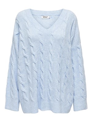 Only Kadın Kazak 15324265 Cashmere Blue