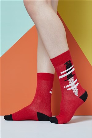 The Socks Company Erkek Çorap 15KDCR121E Çok Renkli