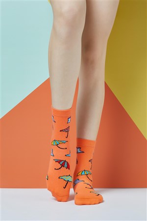 The Socks Company Kadın Çorap 15KDCR774K Çok Renkli