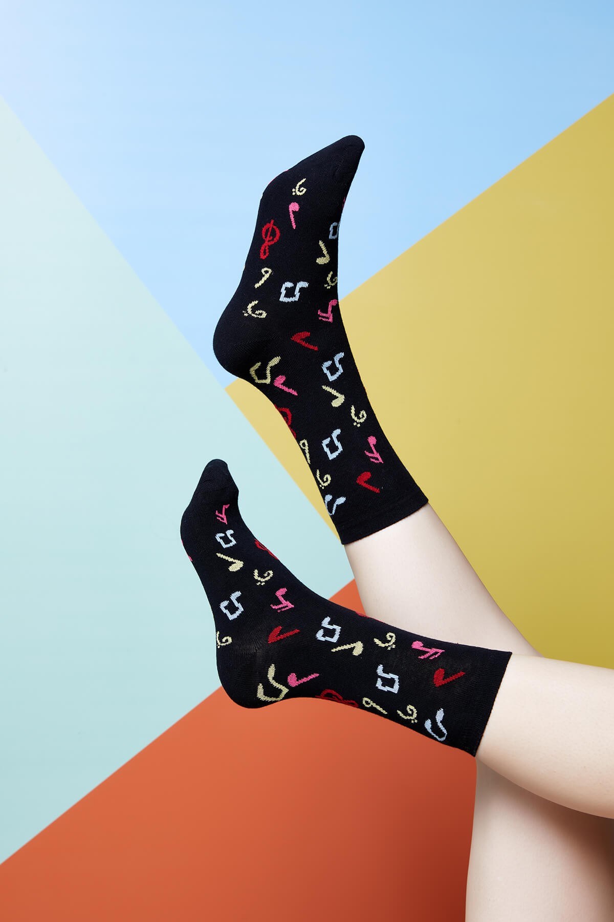 The Socks Company Kadın Çorap 15KDCR775K Çok Renkli