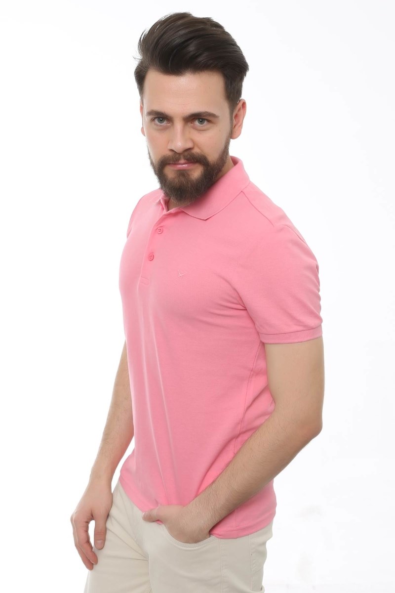 Cazador Erkek T-Shirt 19YCEEOM4613 Pembe