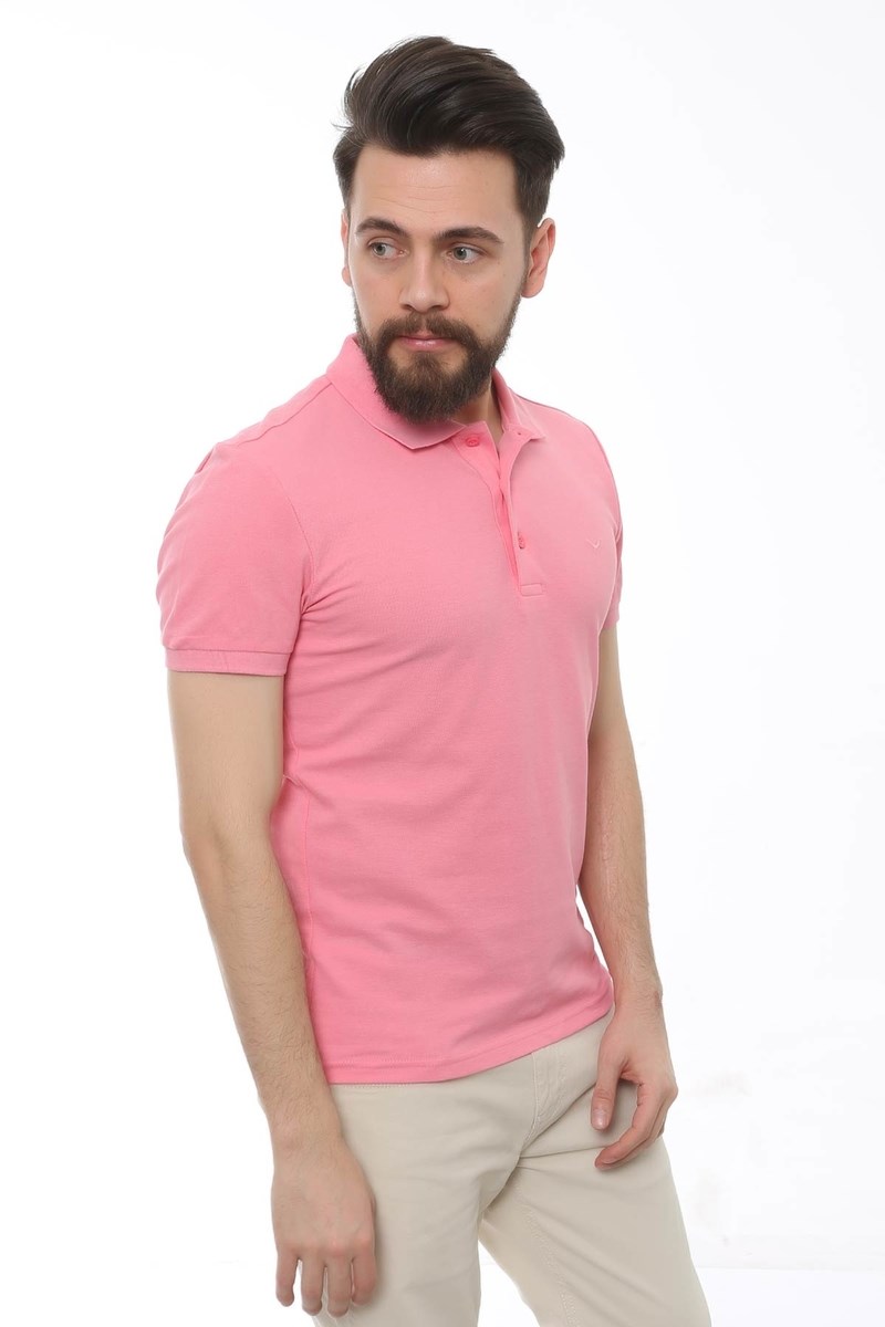 Cazador Erkek T-Shirt 19YCEEOM4613 Pembe