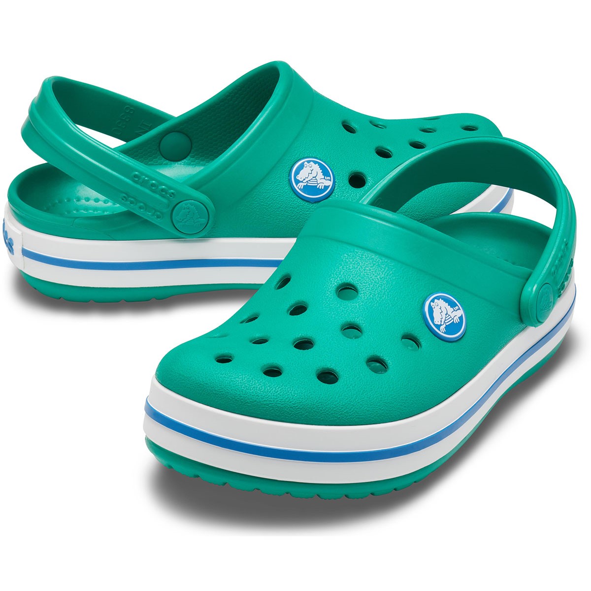 Crocs Sandalet 204537 Deep Green/Prep Blue