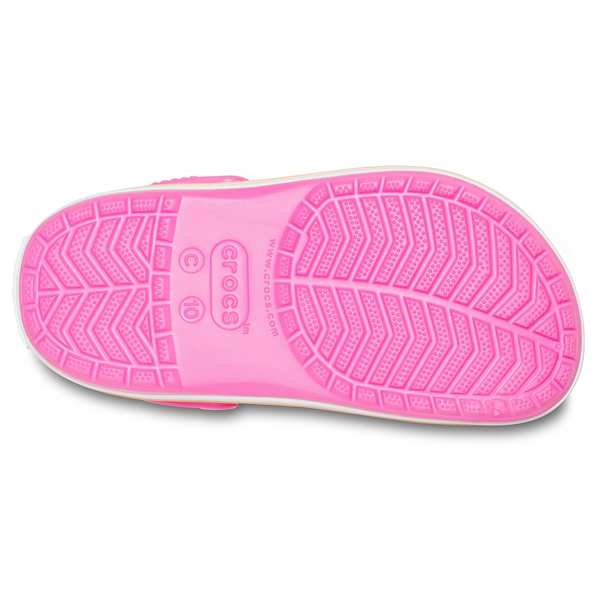 Crocs Sandalet 204537 Electric Pink/Cantaloupe