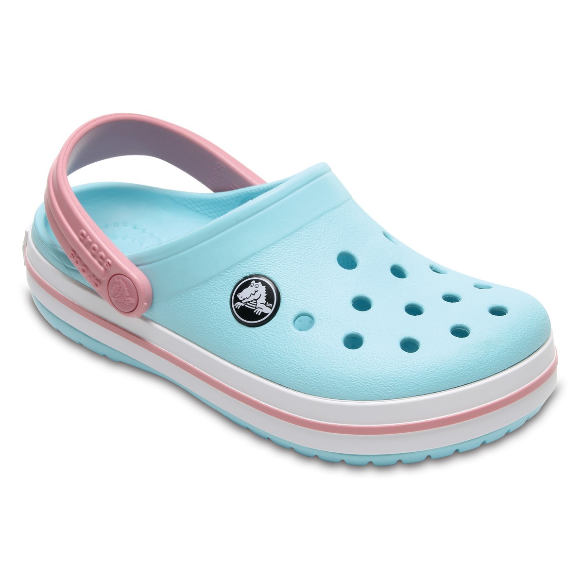 Crocs Sandalet 204537 Ice Blue/White