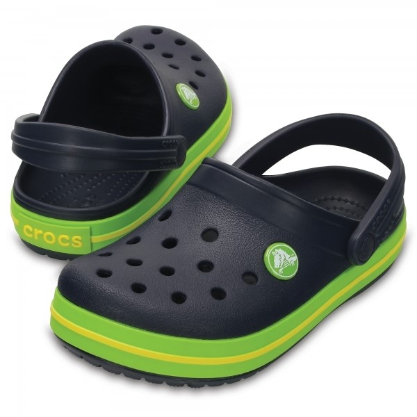 Crocs Sandalet 204537 Navy/Volt Green