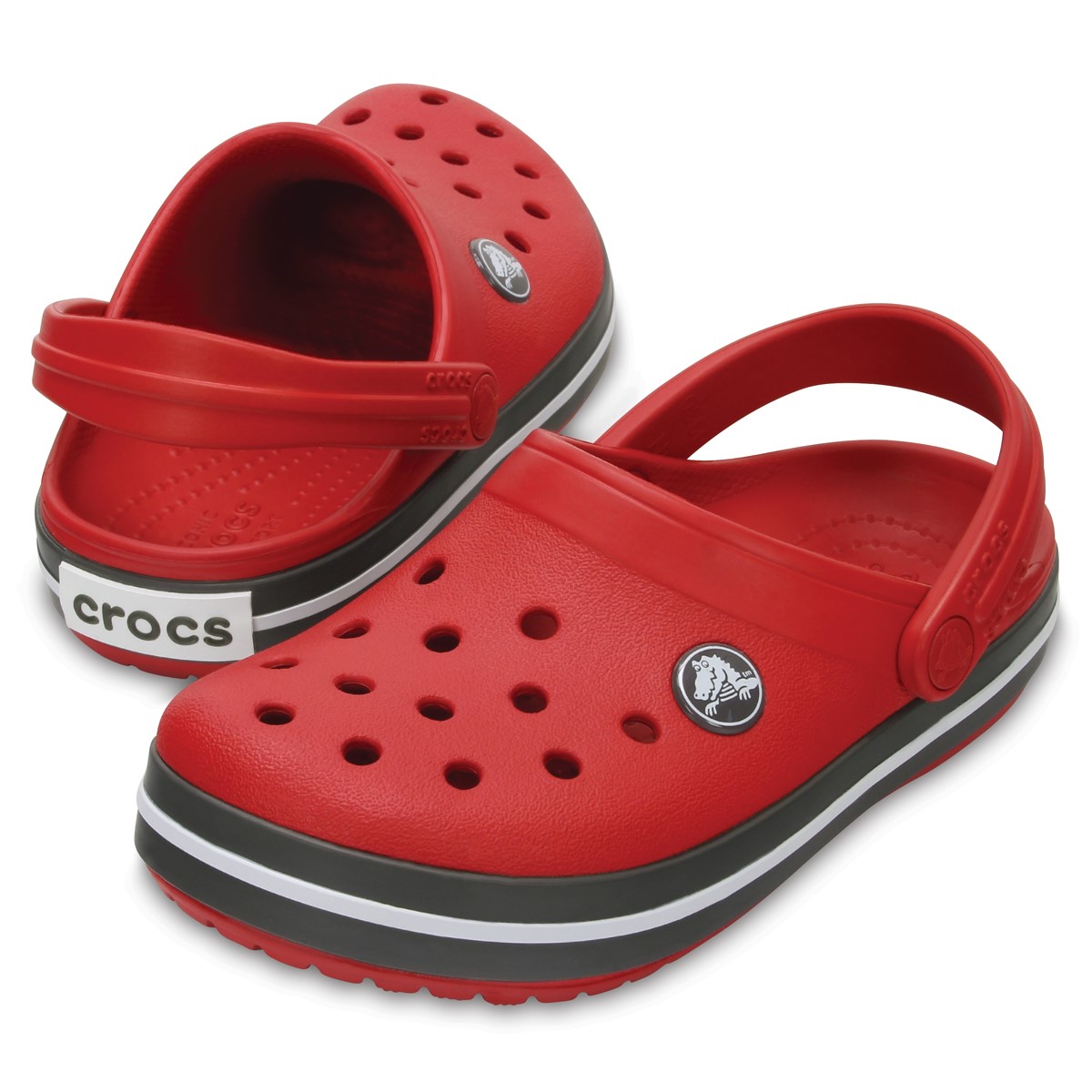 Crocs Sandalet 204537 Pepper/Graphite