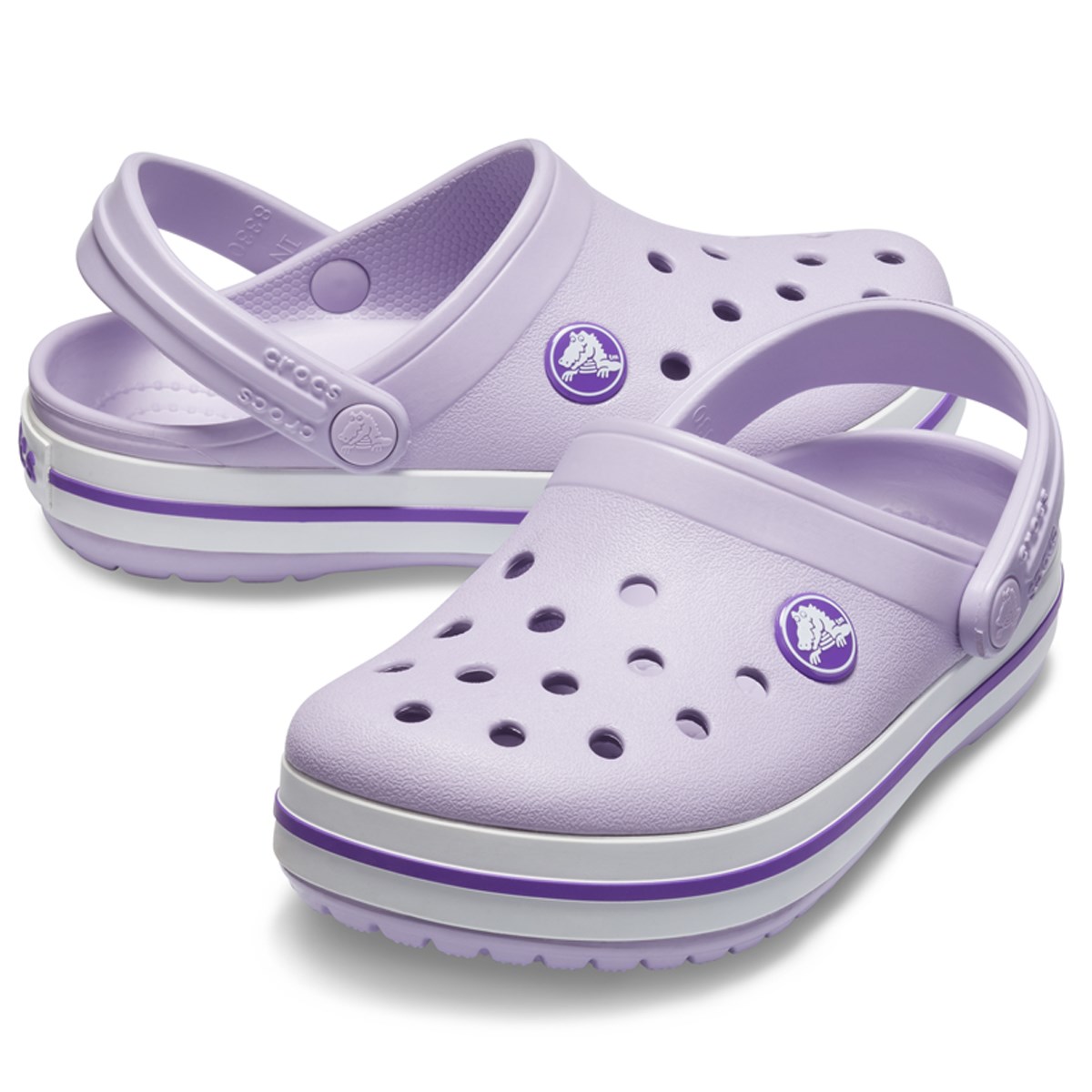 Crocs Sandalet 204537 Lavender/Neon Purple