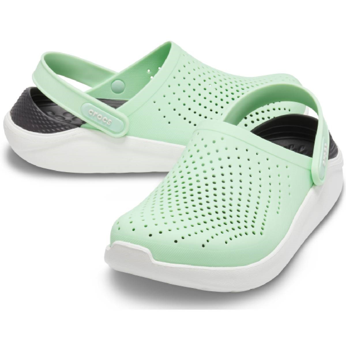 Crocs Unisex Sandalet 204592 Neo Mint/Almost White