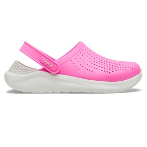 Crocs Unisex Sandalet 204592 Electric Pink/Almost White