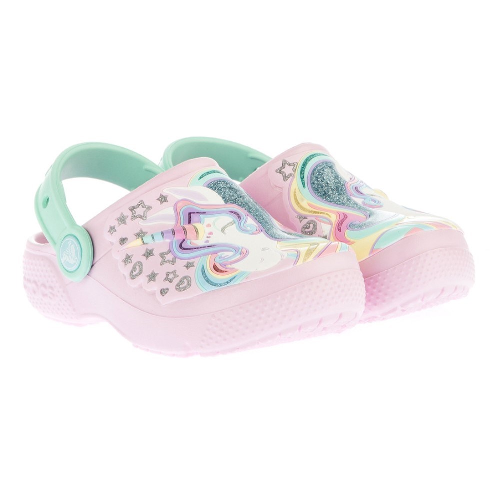 Crocs Sandalet 205001 Ballerina Pink/New Mint