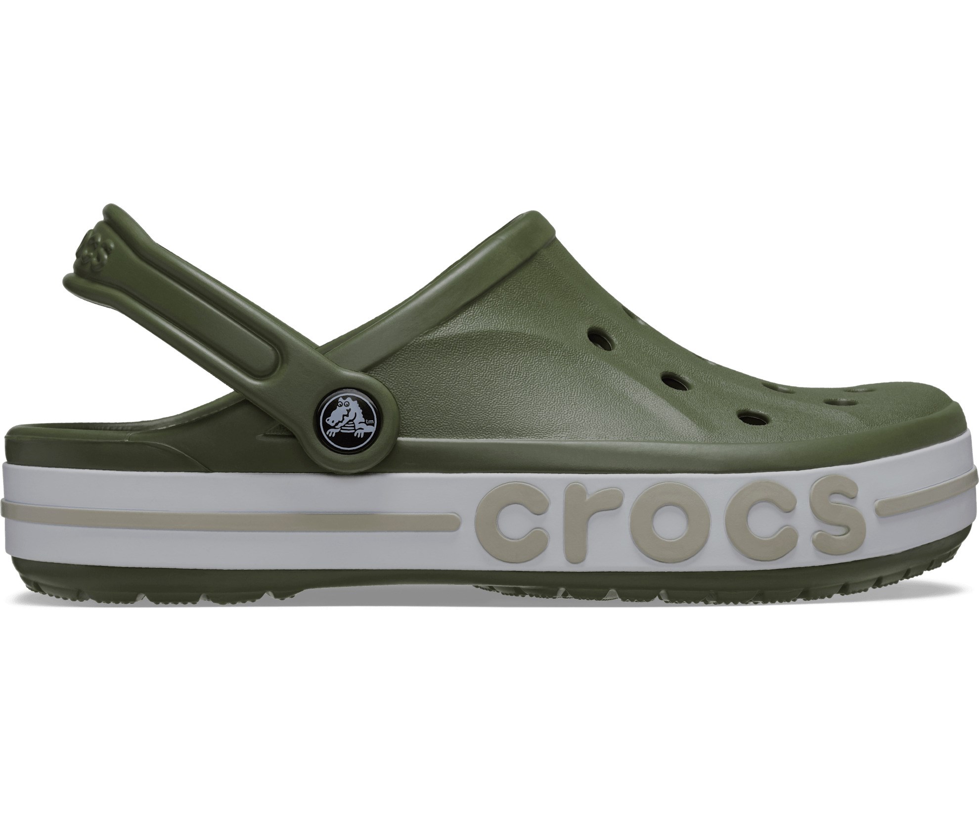 Crocs Unisex Sandalet 205089 Army Green/Cobblestone