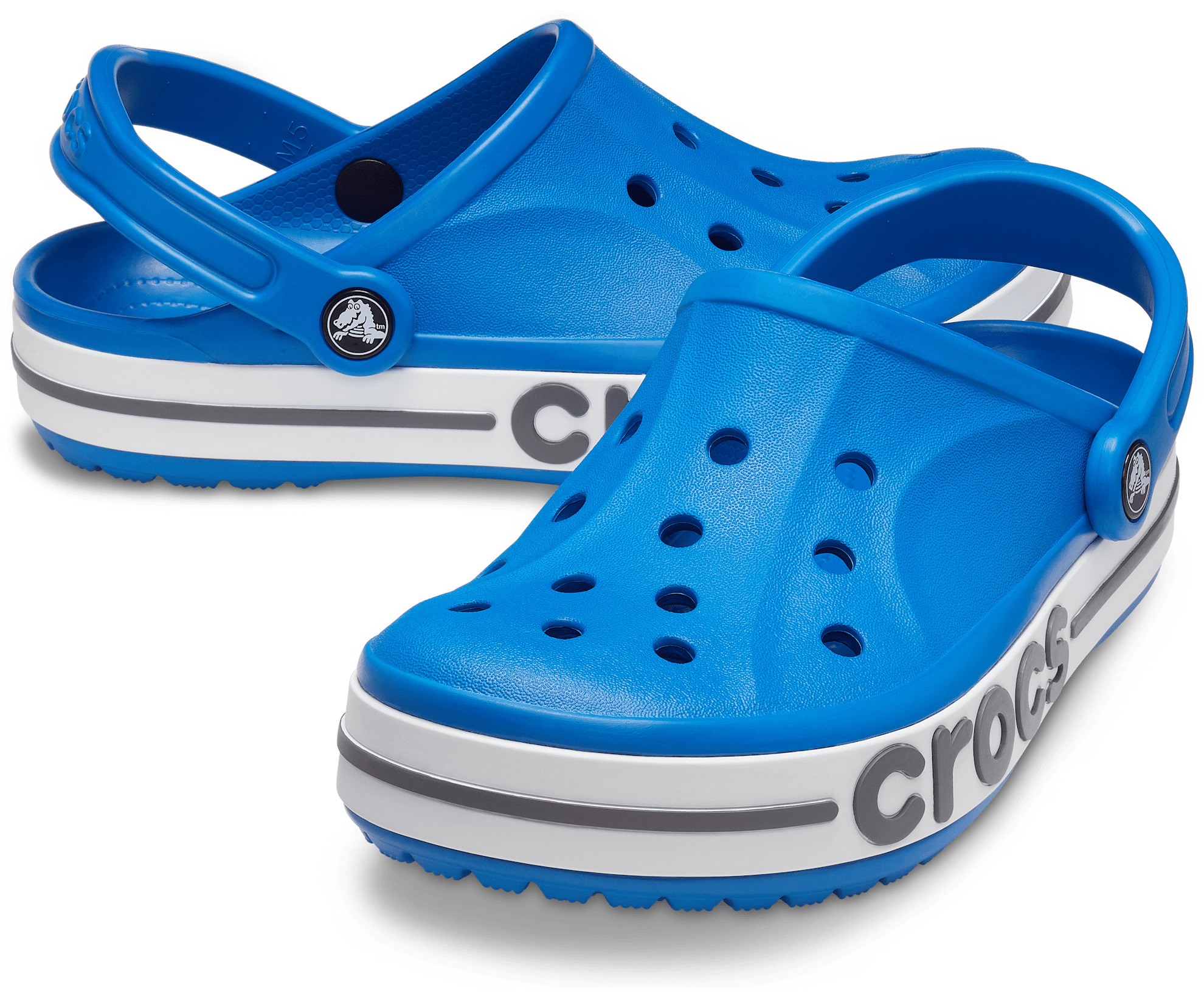 Crocs Unisex Sandalet 205089 Bright Cobalt/Slate Grey