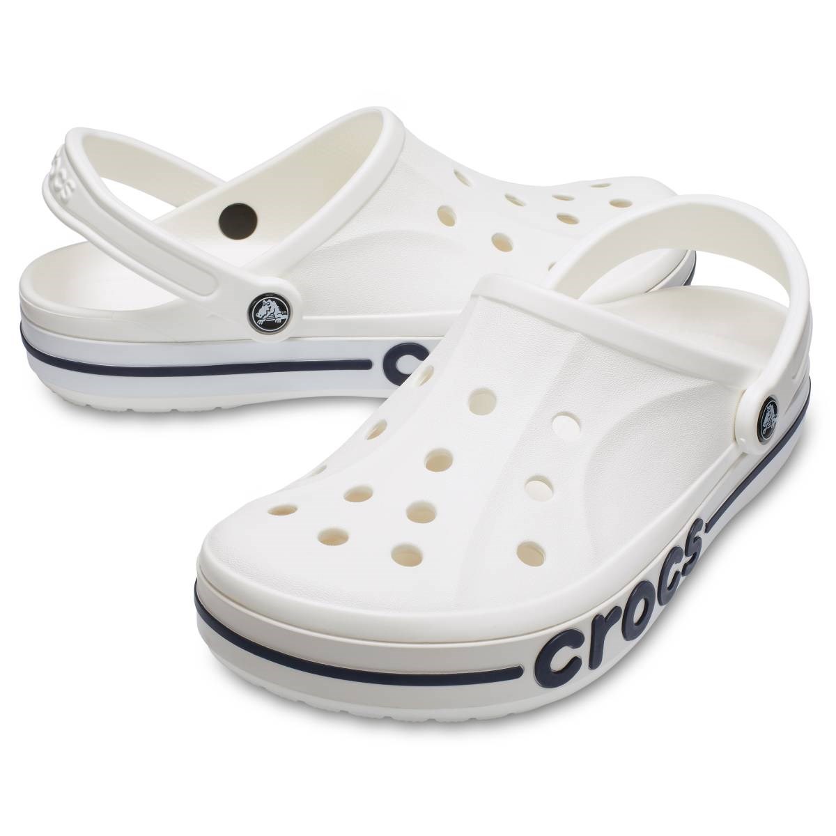 Crocs Unisex Sandalet 205089 White/Navy