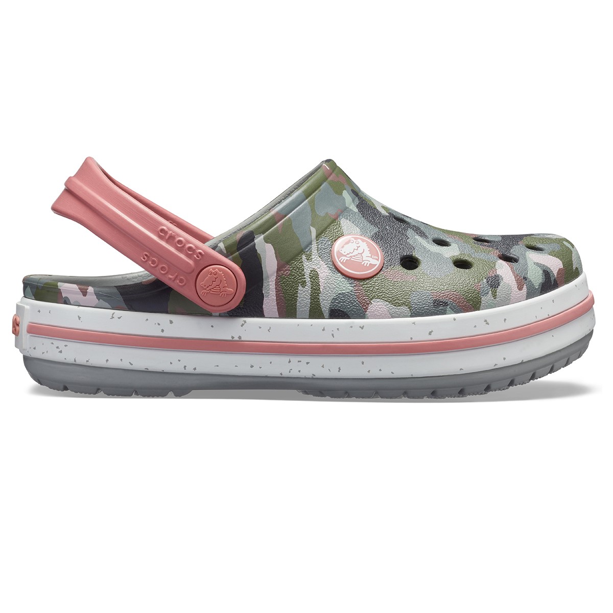 Crocs Terlik 205301 Camo/Light Grey