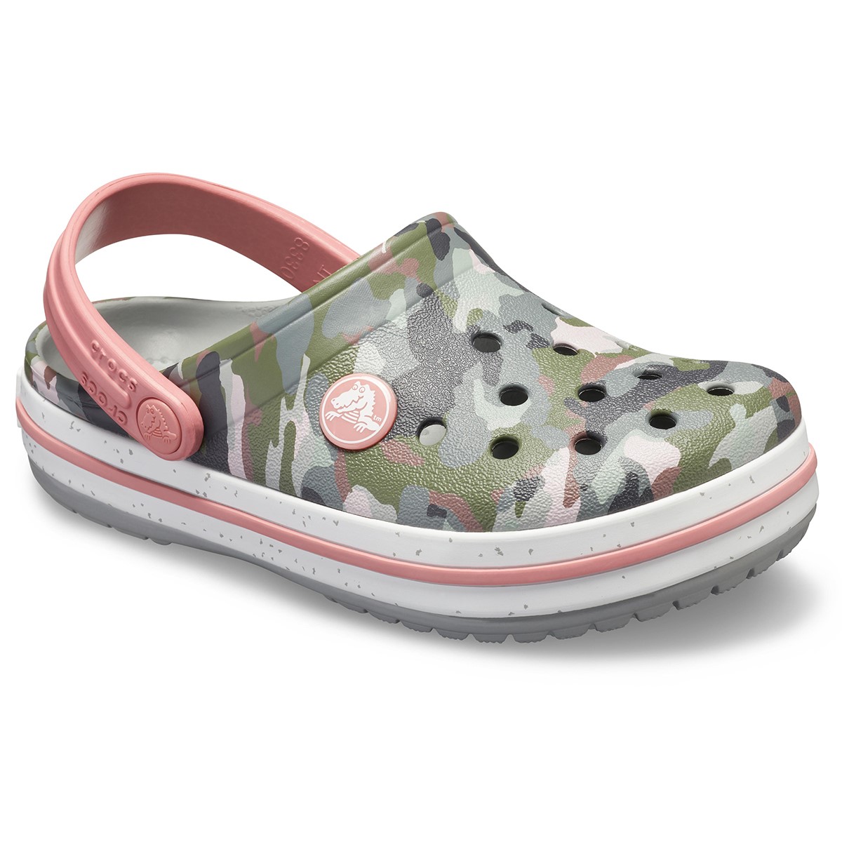 Crocs Terlik 205301 Camo/Light Grey