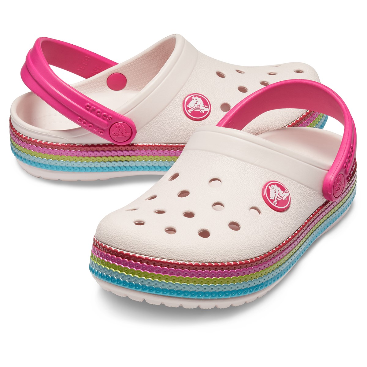 Crocs Sandalet 205525 Barely Pink