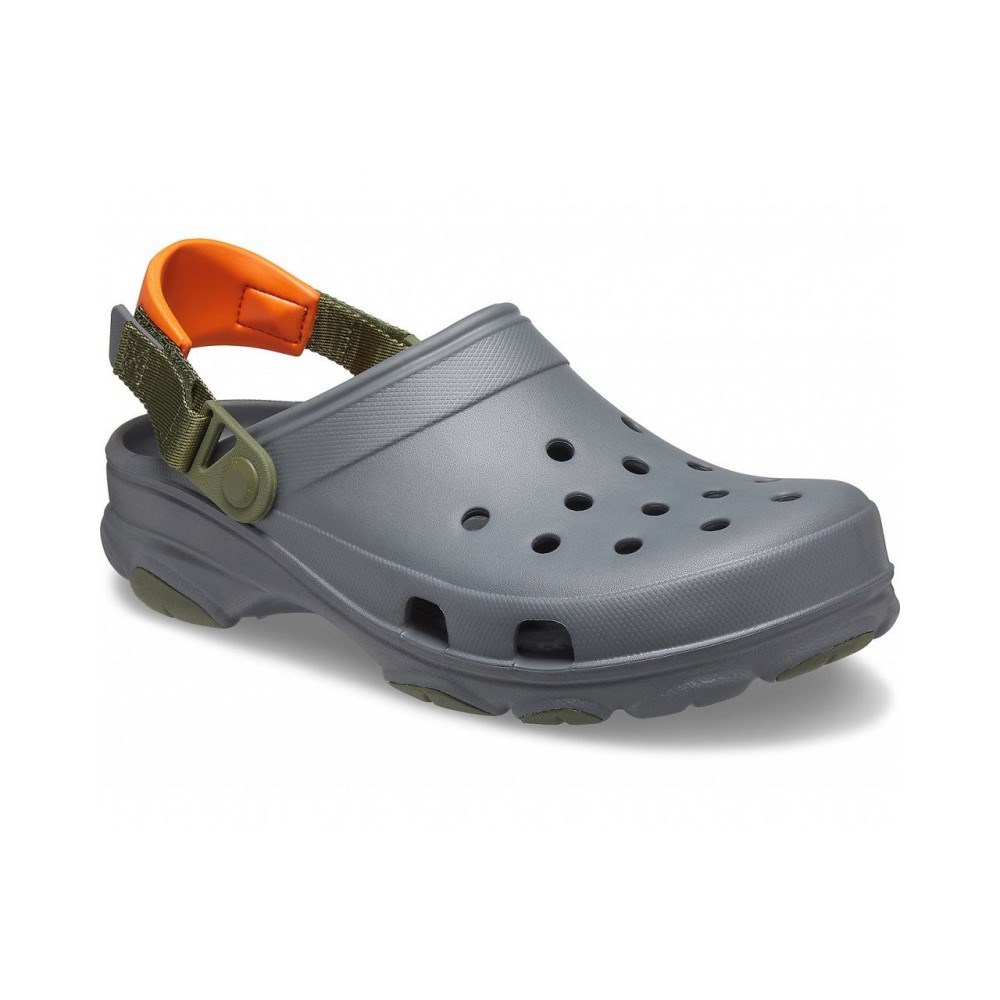 Crocs Unisex Sandalet 206340 Slate Grey/Multi