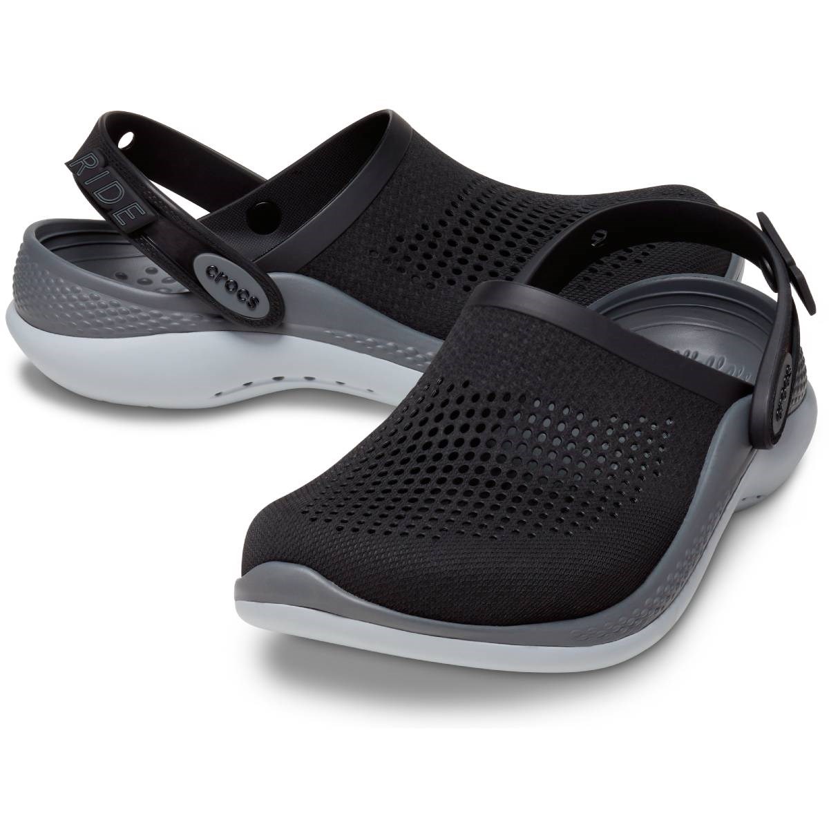 Crocs Kadın Sandalet 206708 Black/Slate Grey