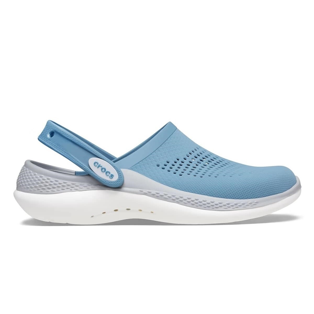 Crocs Kadın Sandalet 206708 Blue Steel/Microchip