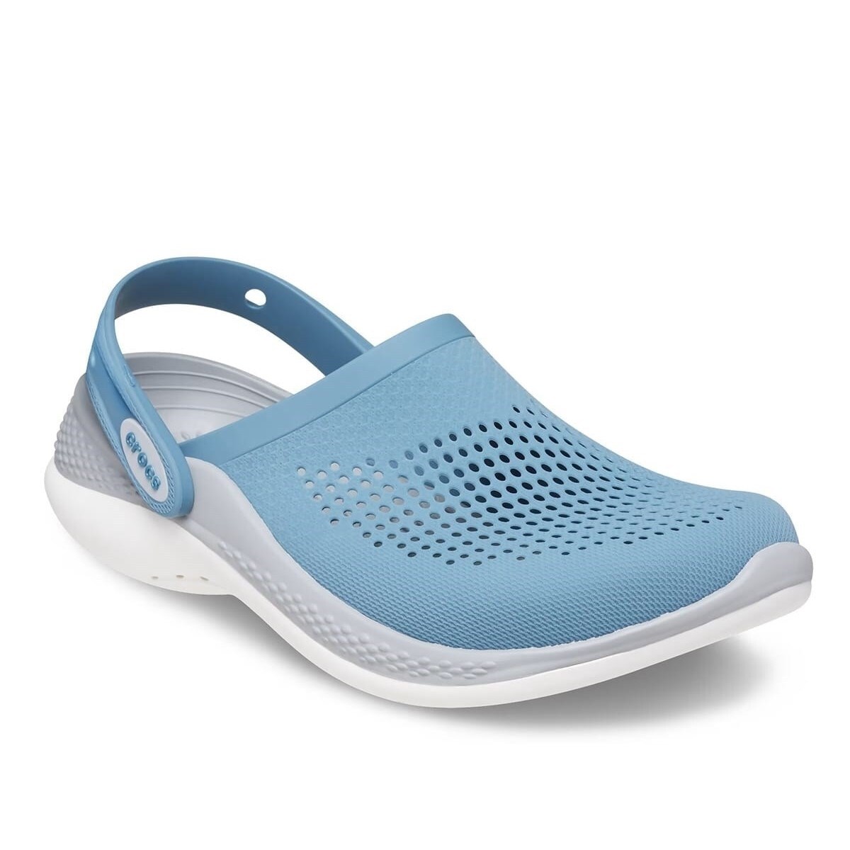 Crocs Kadın Sandalet 206708 Blue Steel/Microchip