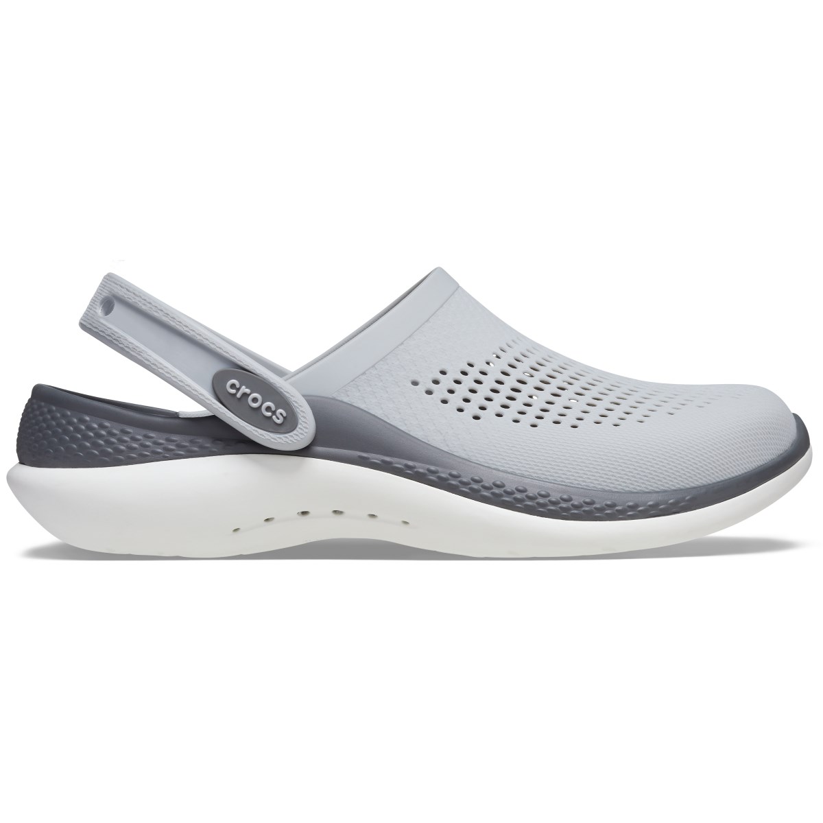 Crocs Kadın Sandalet 206708 Light Grey/Slate Grey