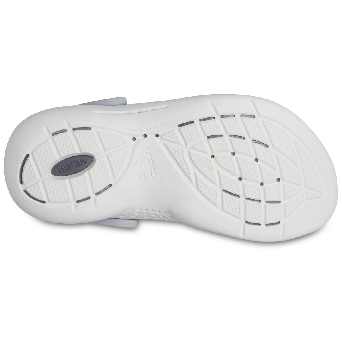 Crocs Kadın Sandalet 206708 Light Grey/Slate Grey