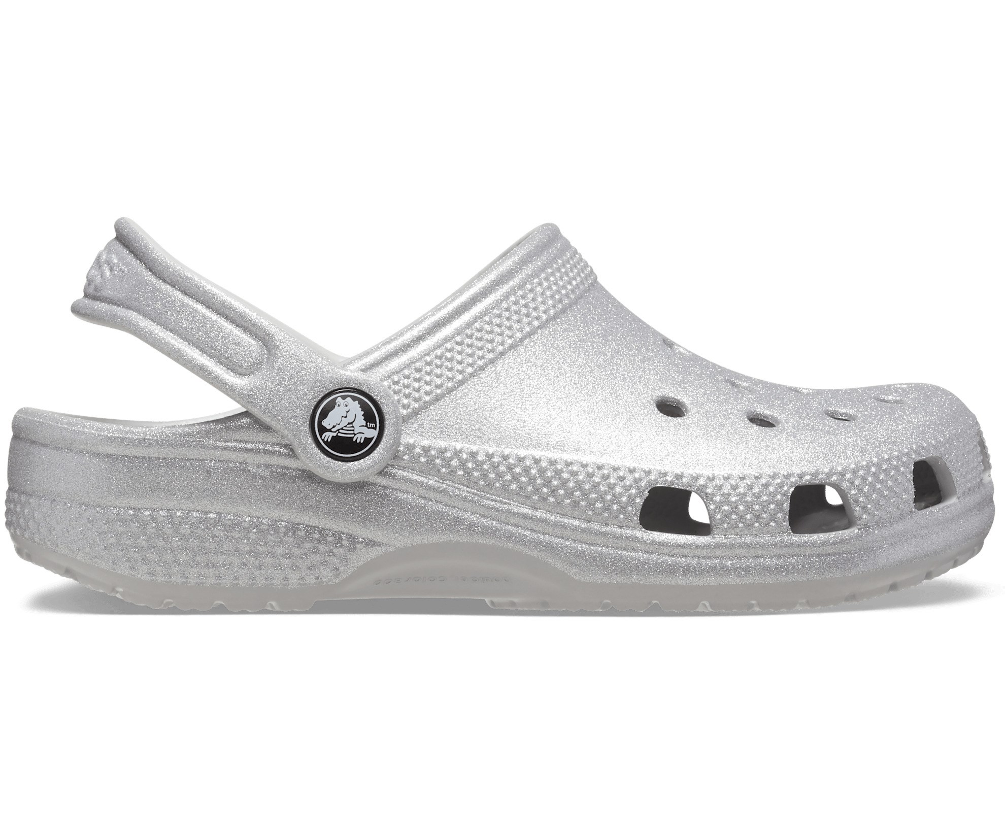 Crocs Unisex Çocuk Sandalet 206992 Silver Glitter