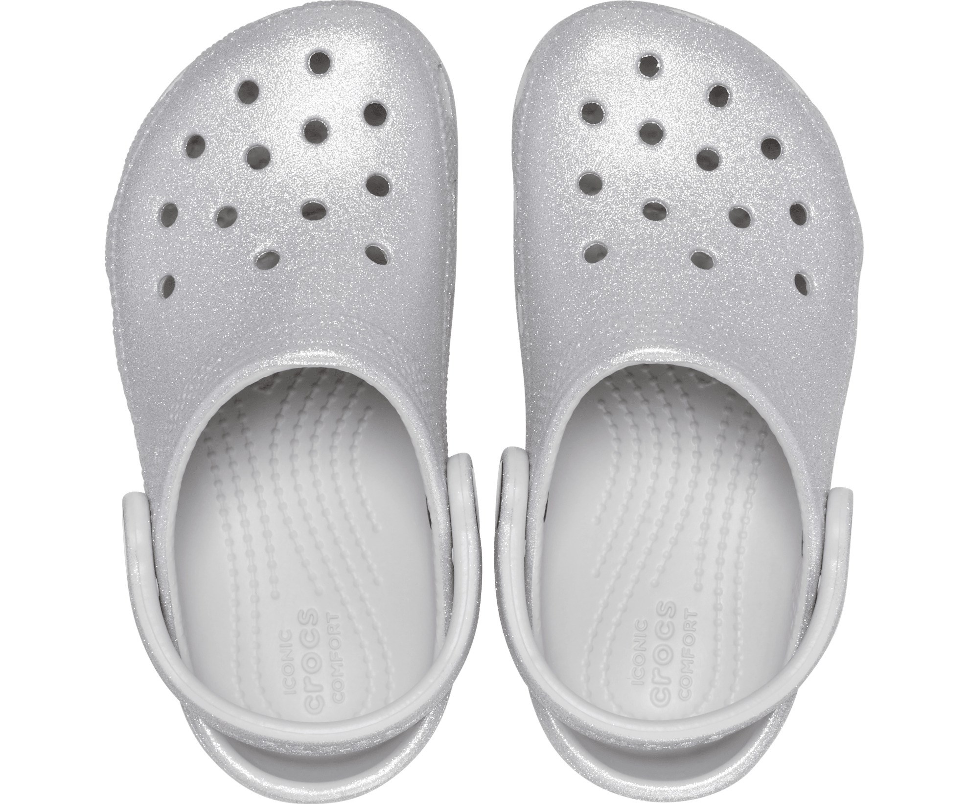 Crocs Unisex Çocuk Sandalet 206992 Silver Glitter