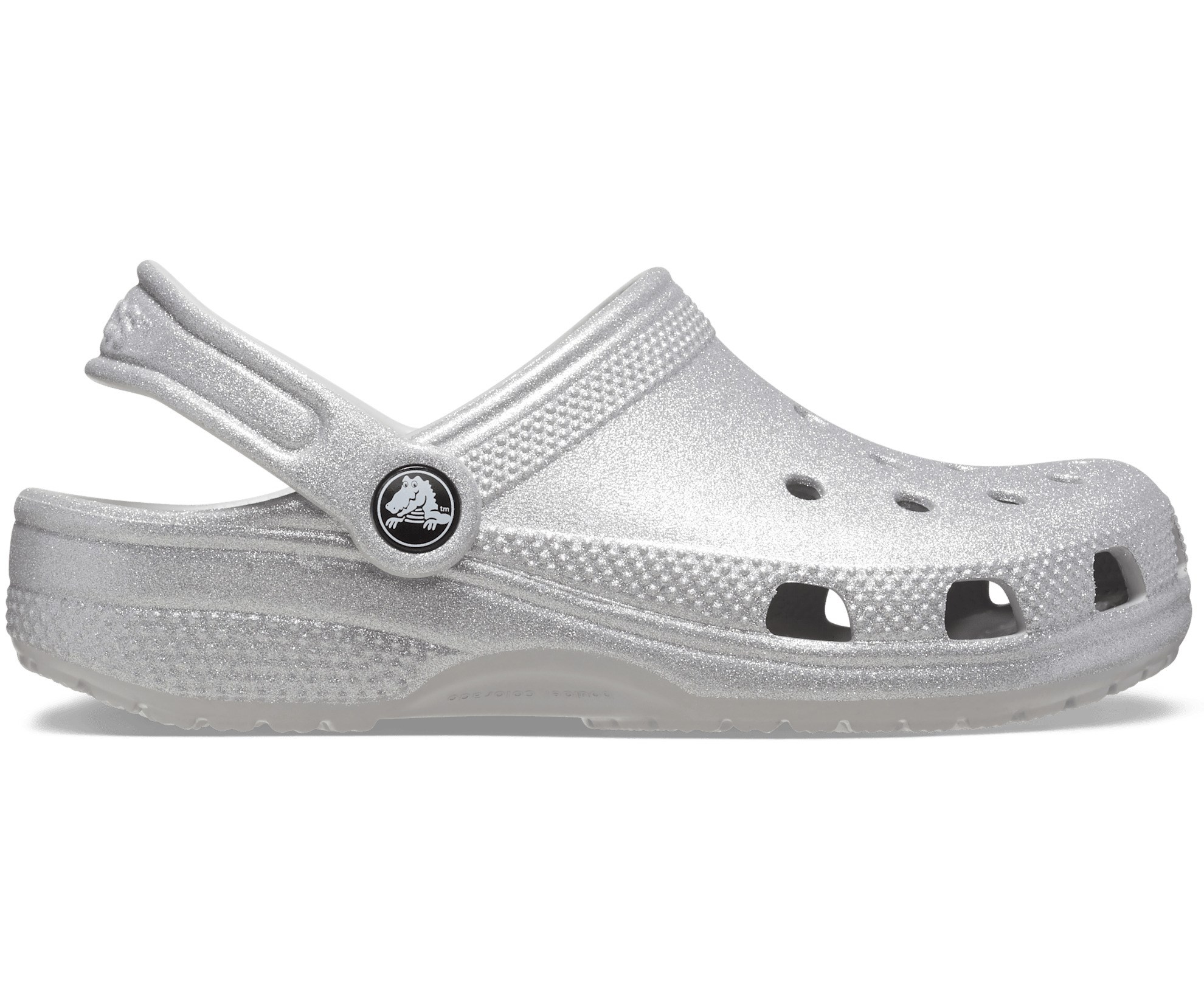 Crocs Unisex Çocuk Sandalet 206993 Silver Glitter