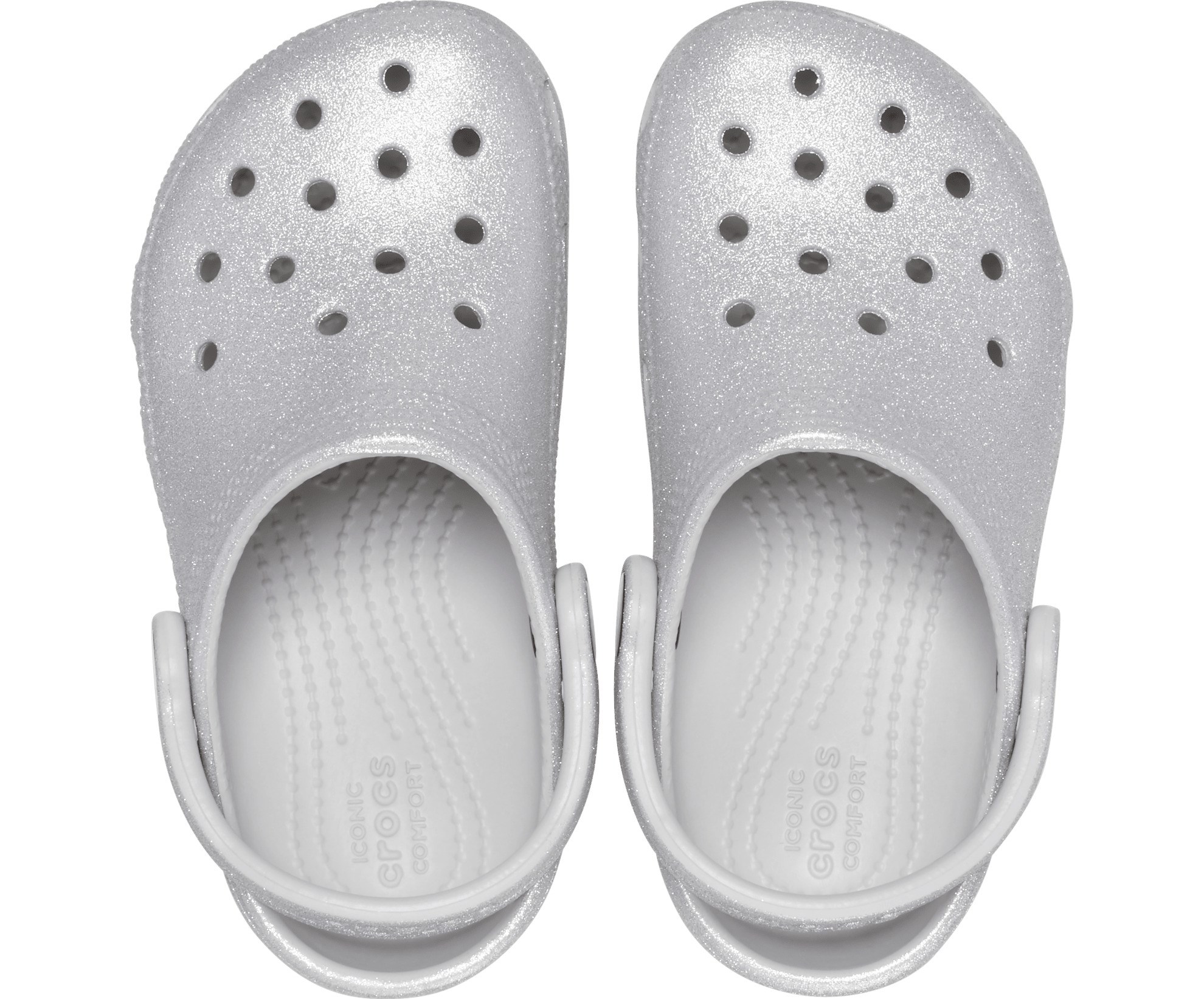 Crocs Unisex Çocuk Sandalet 206993 Silver Glitter