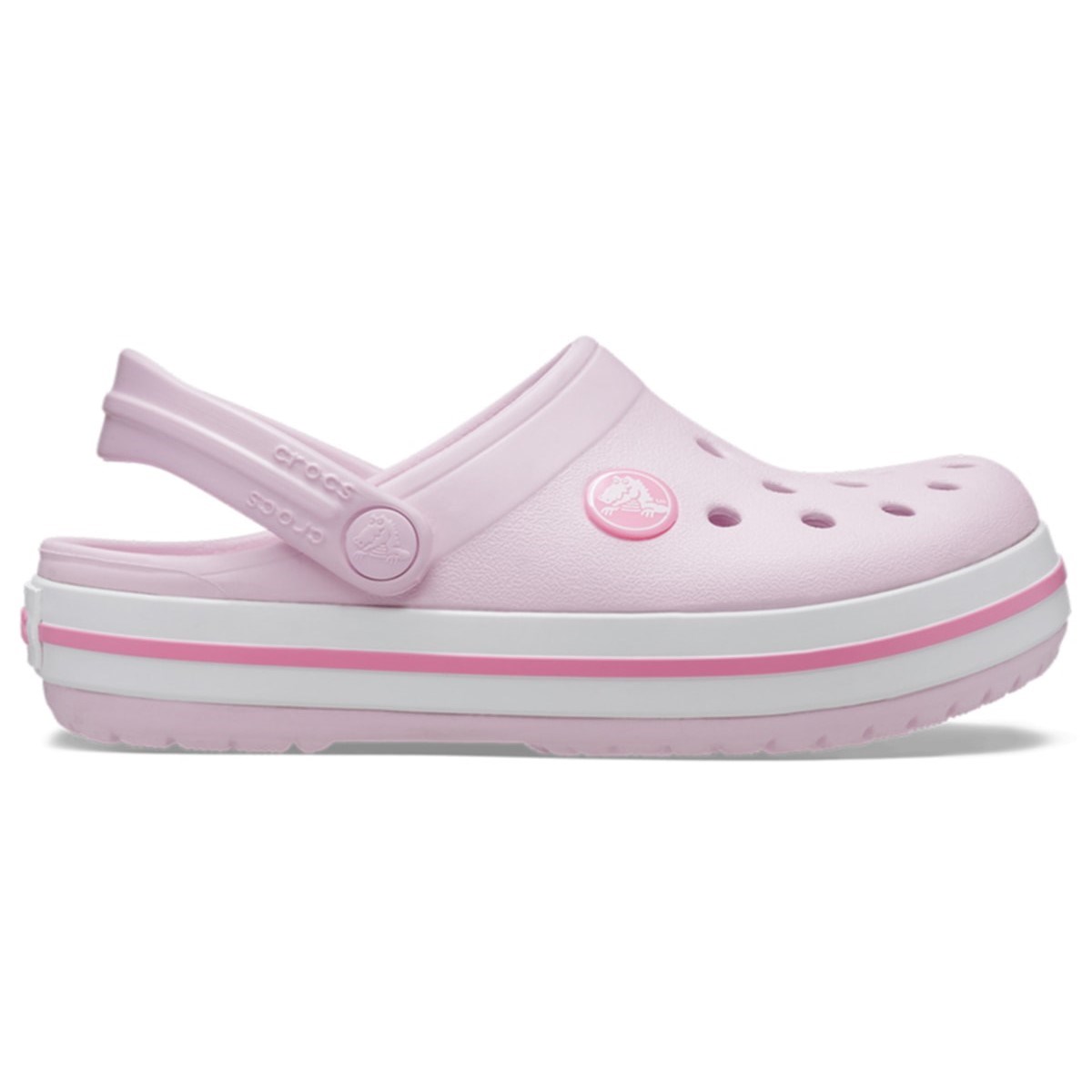 Crocs Unisex Çocuk Sandalet 207006 Ballerina Pink