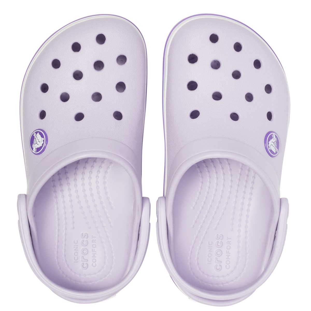 Crocs Unisex Çocuk Sandalet 207006 Lavender/Neon Purple