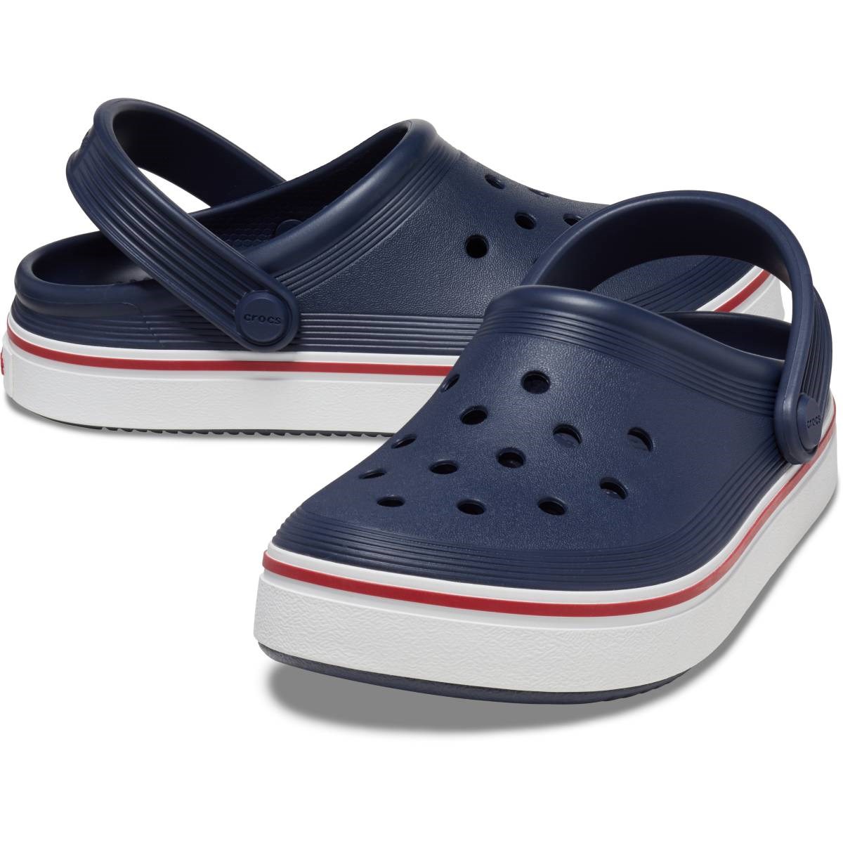 Crocs Unisex Çocuk Sandalet 208477 Navy/Pepper