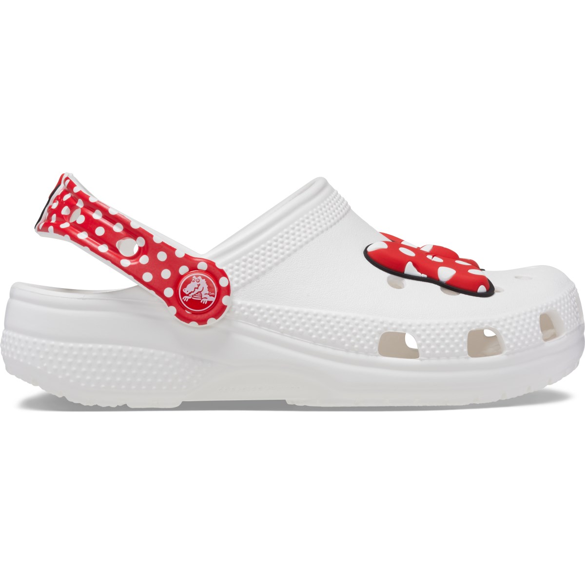 Crocs Unisex Çocuk Sandalet 208710 White/Red