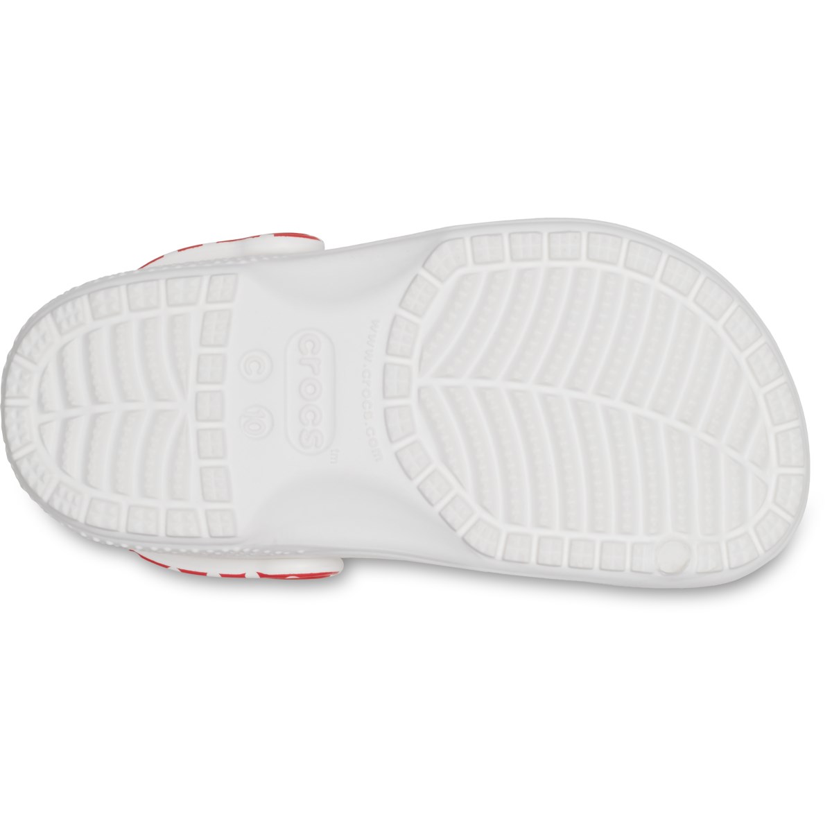 Crocs Unisex Çocuk Sandalet 208710 White/Red