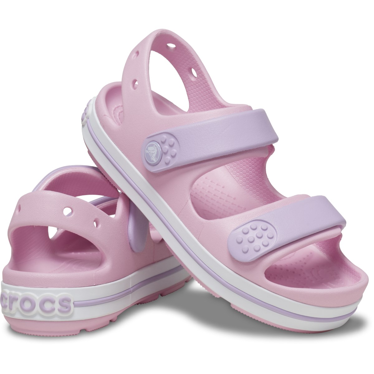 Crocs Unisex Çocuk Sandalet 209423 Ballerina/Lavender