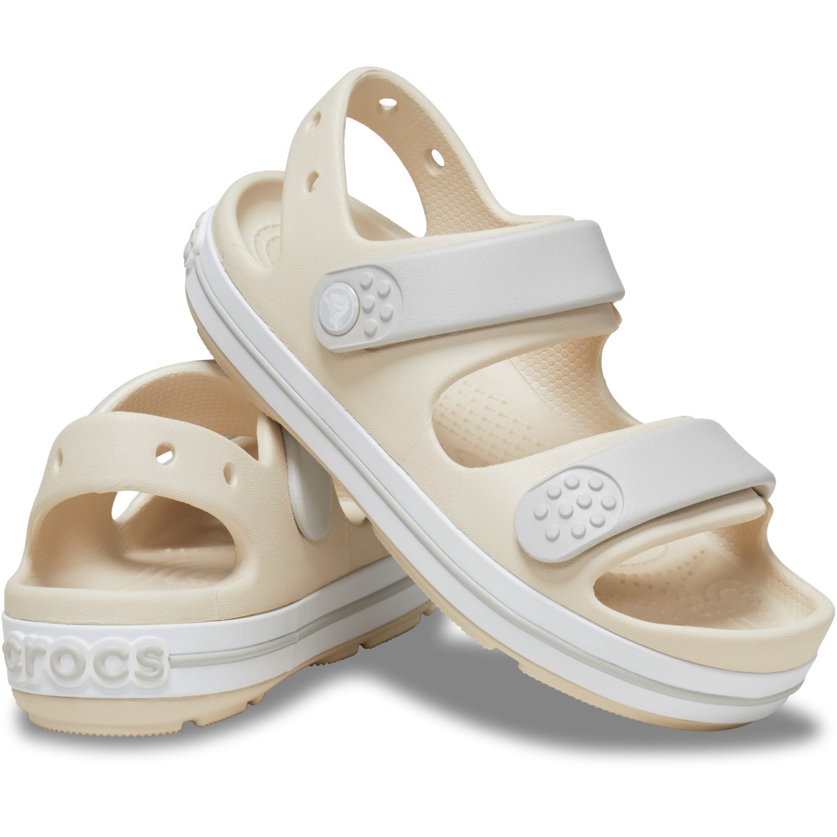 Crocs Unisex Çocuk Sandalet 209423 Stucco/Atmosphere