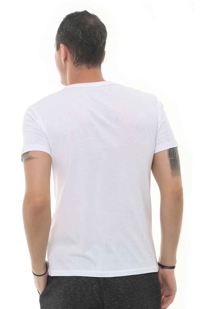 Cazador Erkek T-Shirt 20YCEEO04081 Beyaz